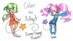 Color to Adopt Dream Sheep Event