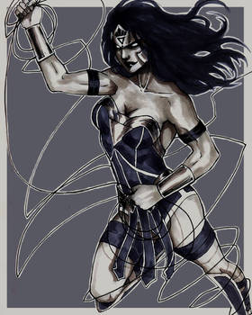 Black Lantern Wonder Woman