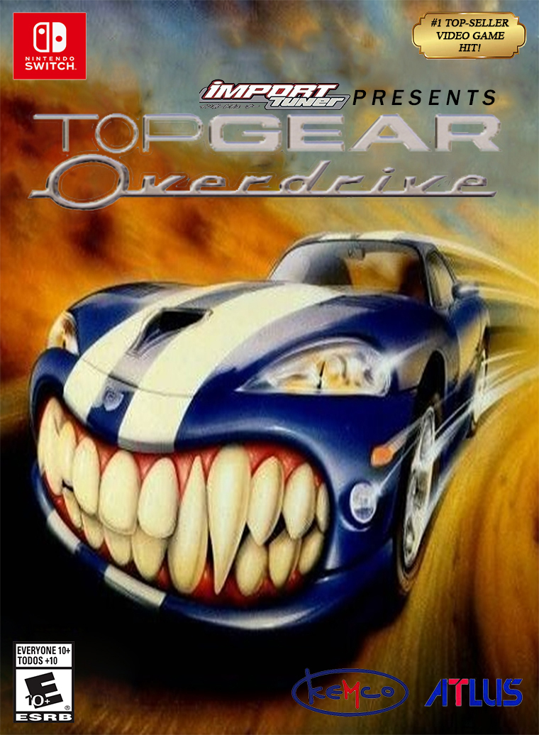Top Gear Overdrive Nintendo Switch Remastered By Animeautoproject On Deviantart