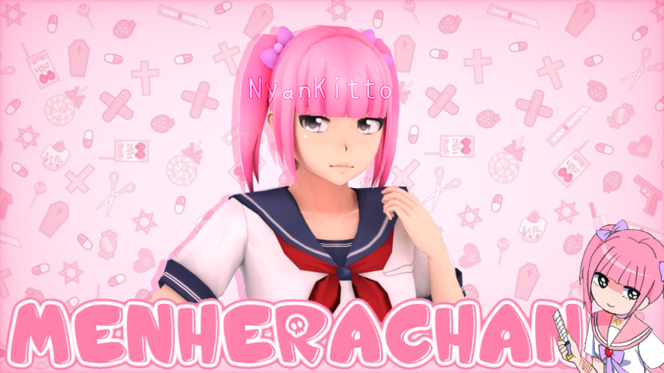 Menhera-chan  2021 Remodel by Ny4nKitto on DeviantArt