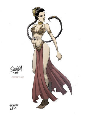 Slave Leia color