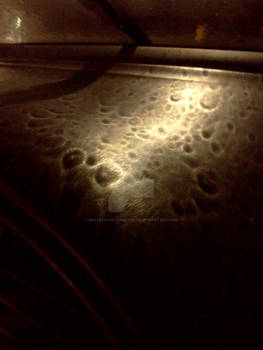 Patterns of Raindrops at Night 2