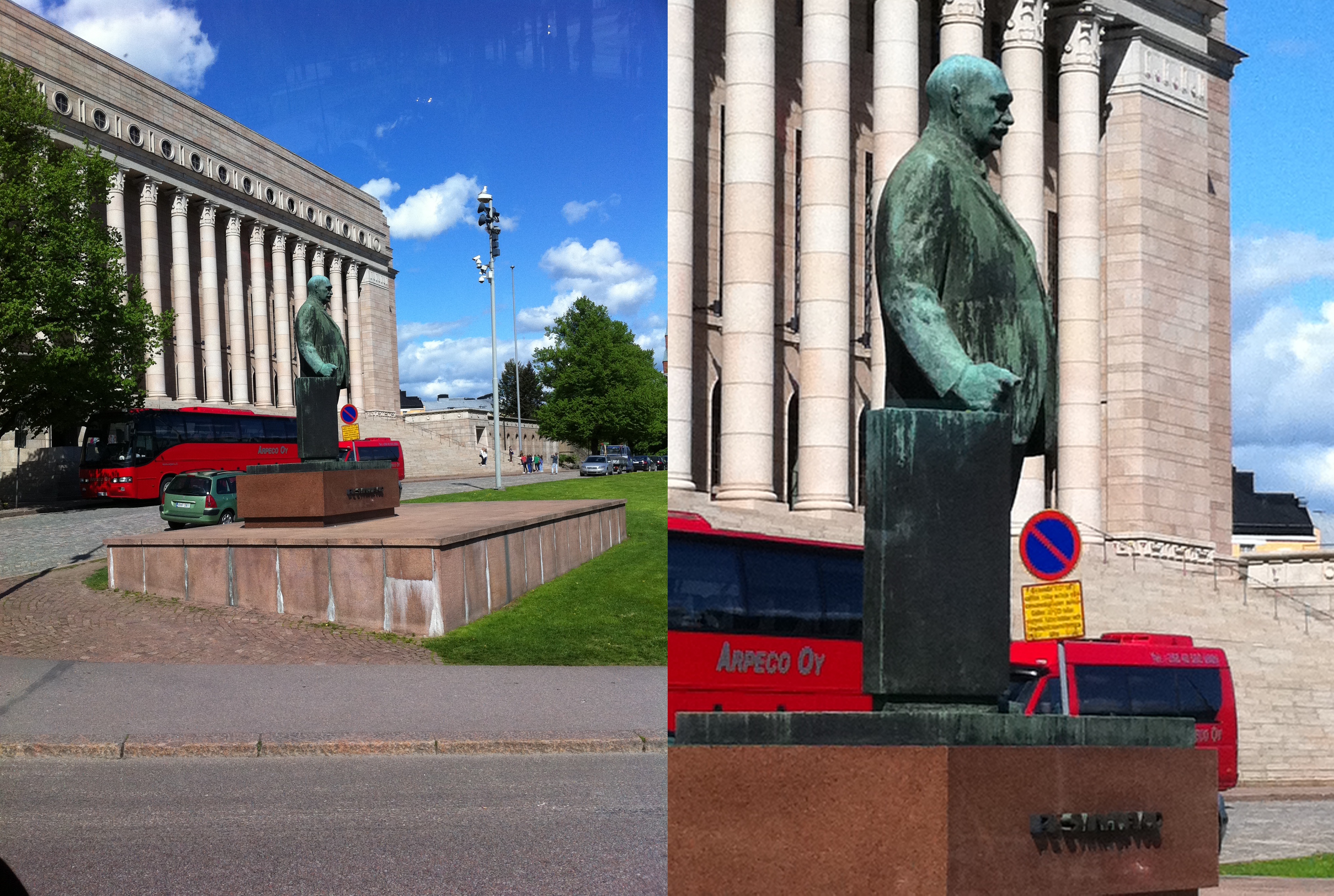 Statue of P.E. Svinhufvud