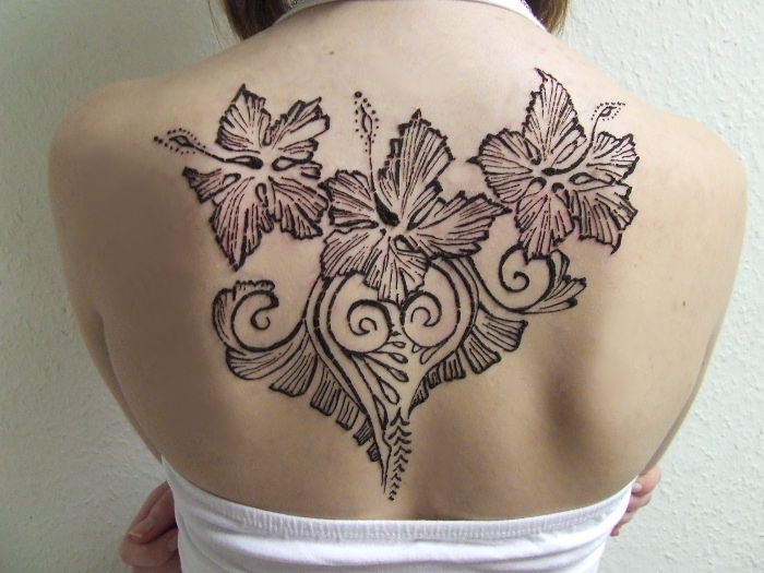 Anna's henna tattoo