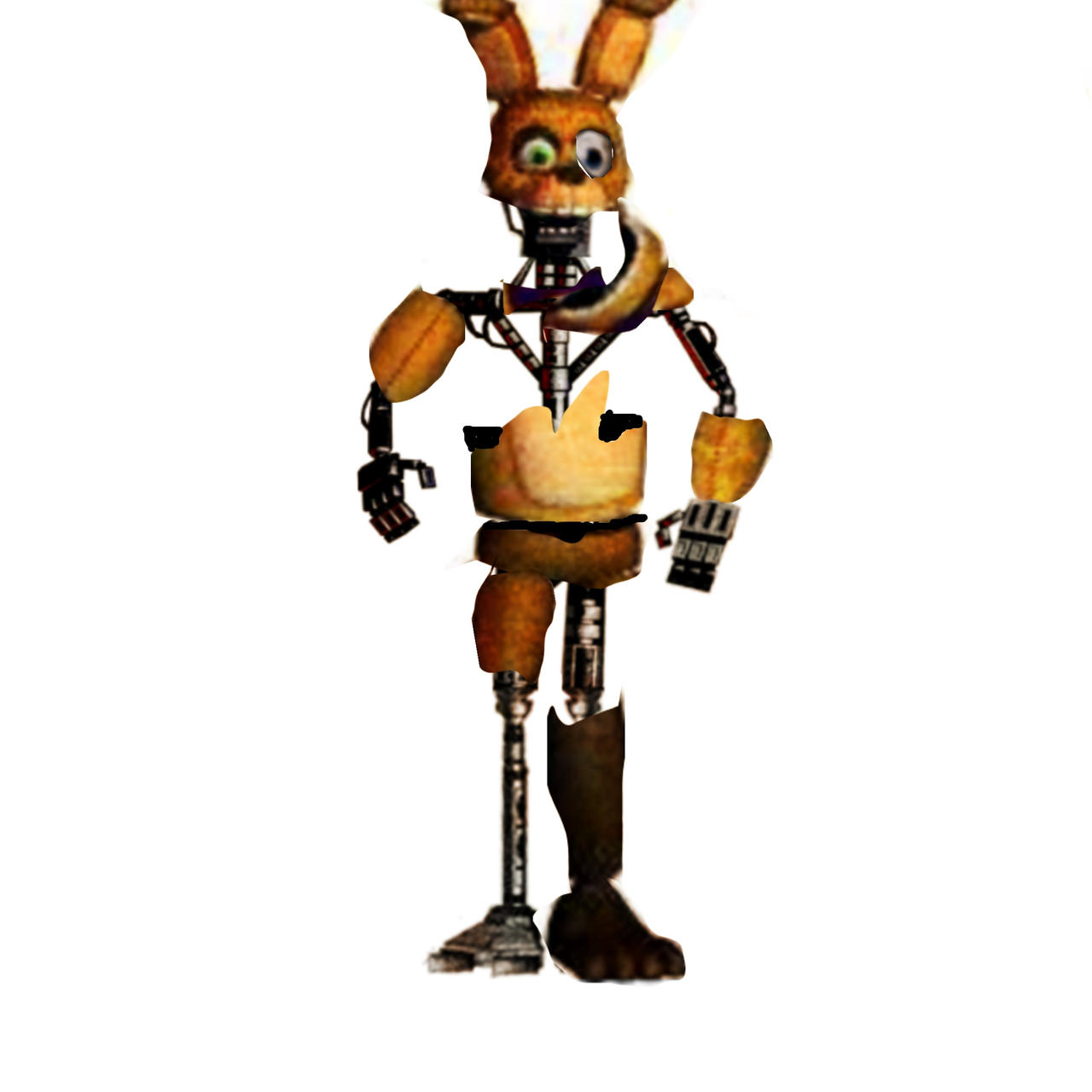 ignited spring bonnie by cringethespring on DeviantArt