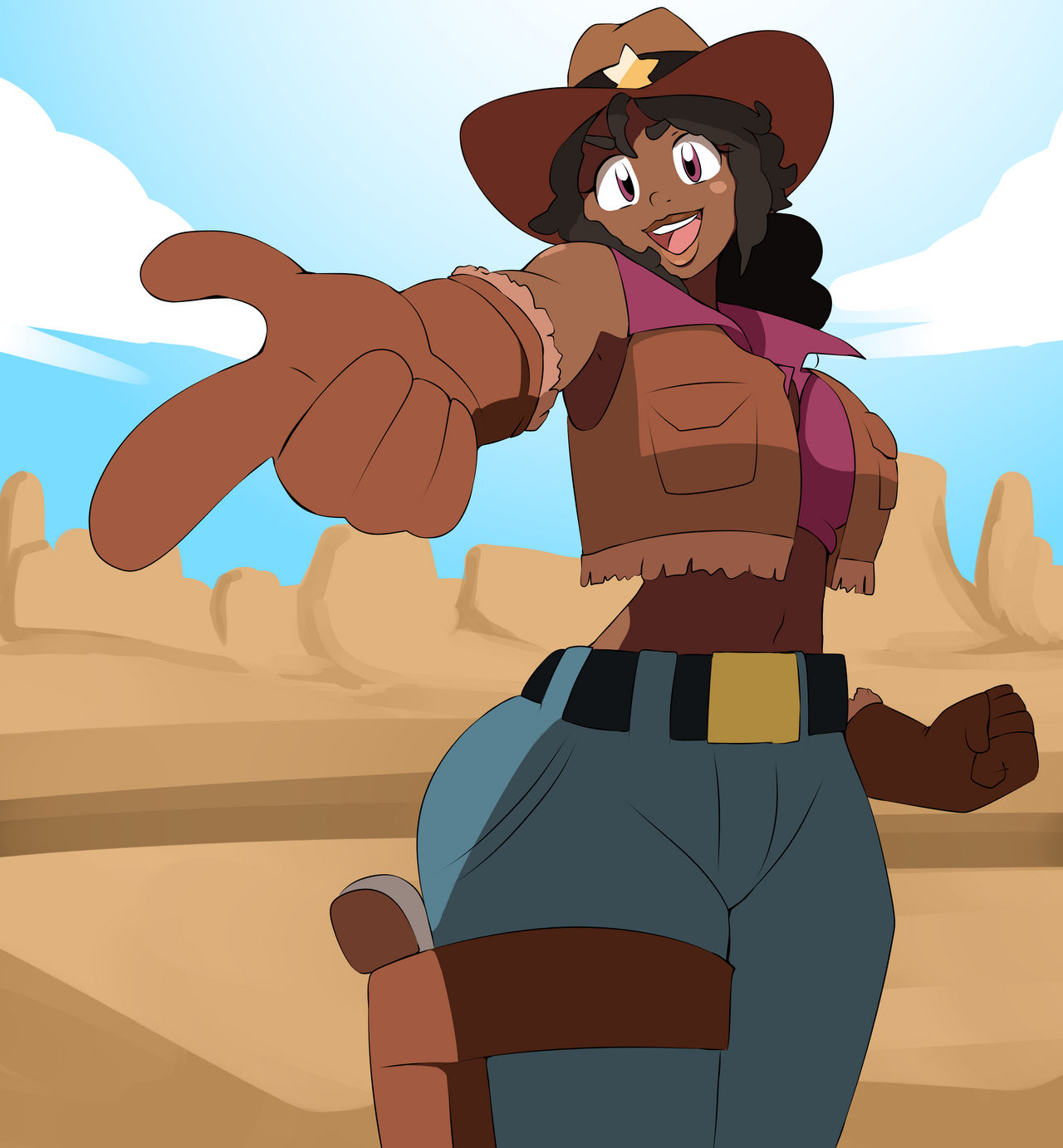 Jasmine's mom (CowGirl) by AokuShan on DeviantArt