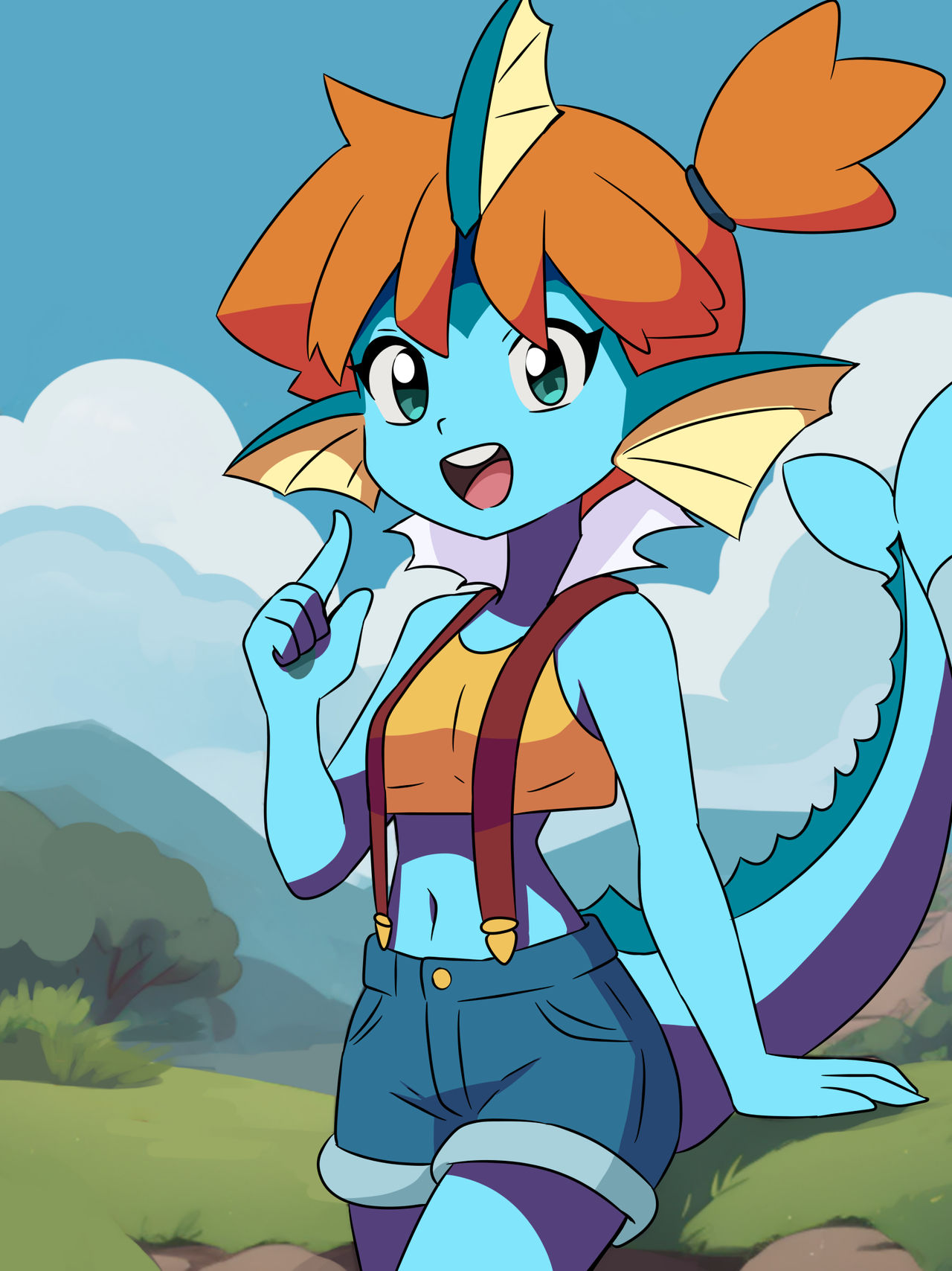 Vaporeon Misty By AokuShan On DeviantArt vaporeon-misty-by-aokushan-on-deviantart