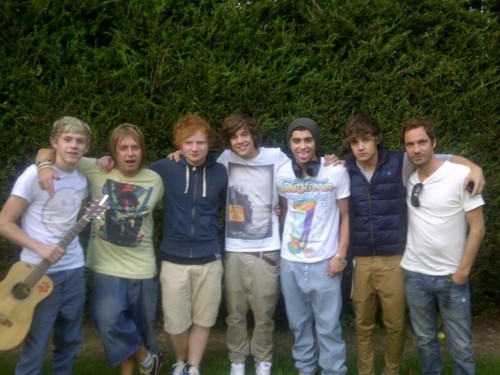 One Direction y Ed Sheeran