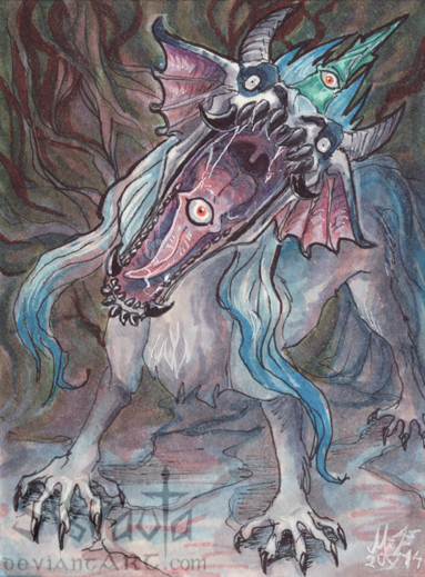 ACEO Snarl!