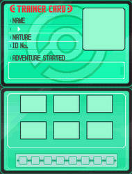 Pokemon Trainer Card BW