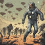 Man outruns alien hoard 