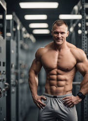 Brutal beefy fighter