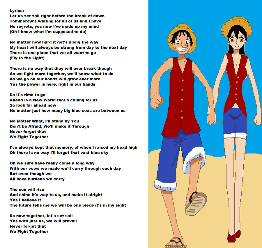Fight together English lyrics by Tracy-Emy on DeviantArt