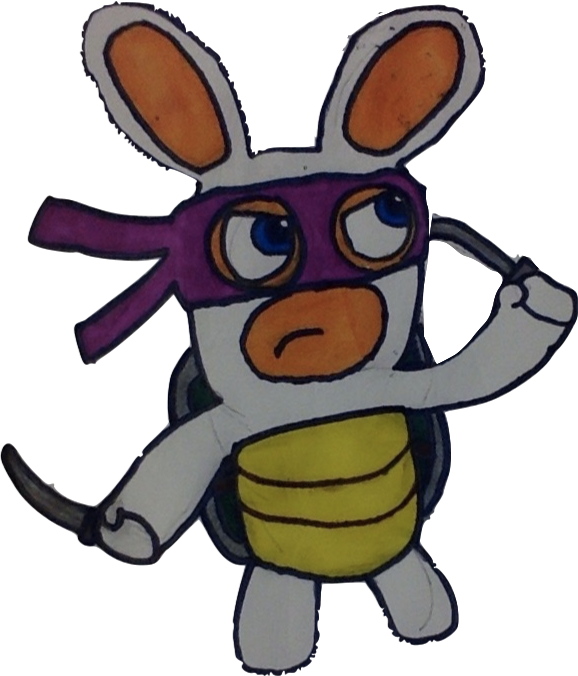 Teanage Mutant Ninja Rabbid! by GModHeroes on DeviantArt