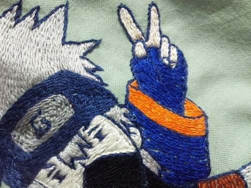 Needlework Kakashi and Obito