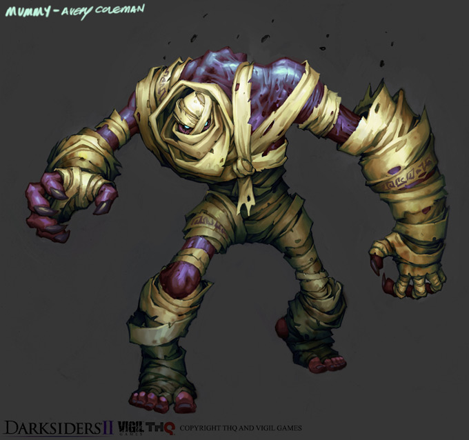 Darksiders II Monster 5 (mummy)