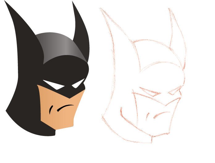 Batman Ripped Vector Batman Vector by guilhermelobato on DeviantArt