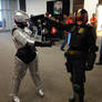 Robocop vs Judge Dredd at Dallas Fan Days 2013