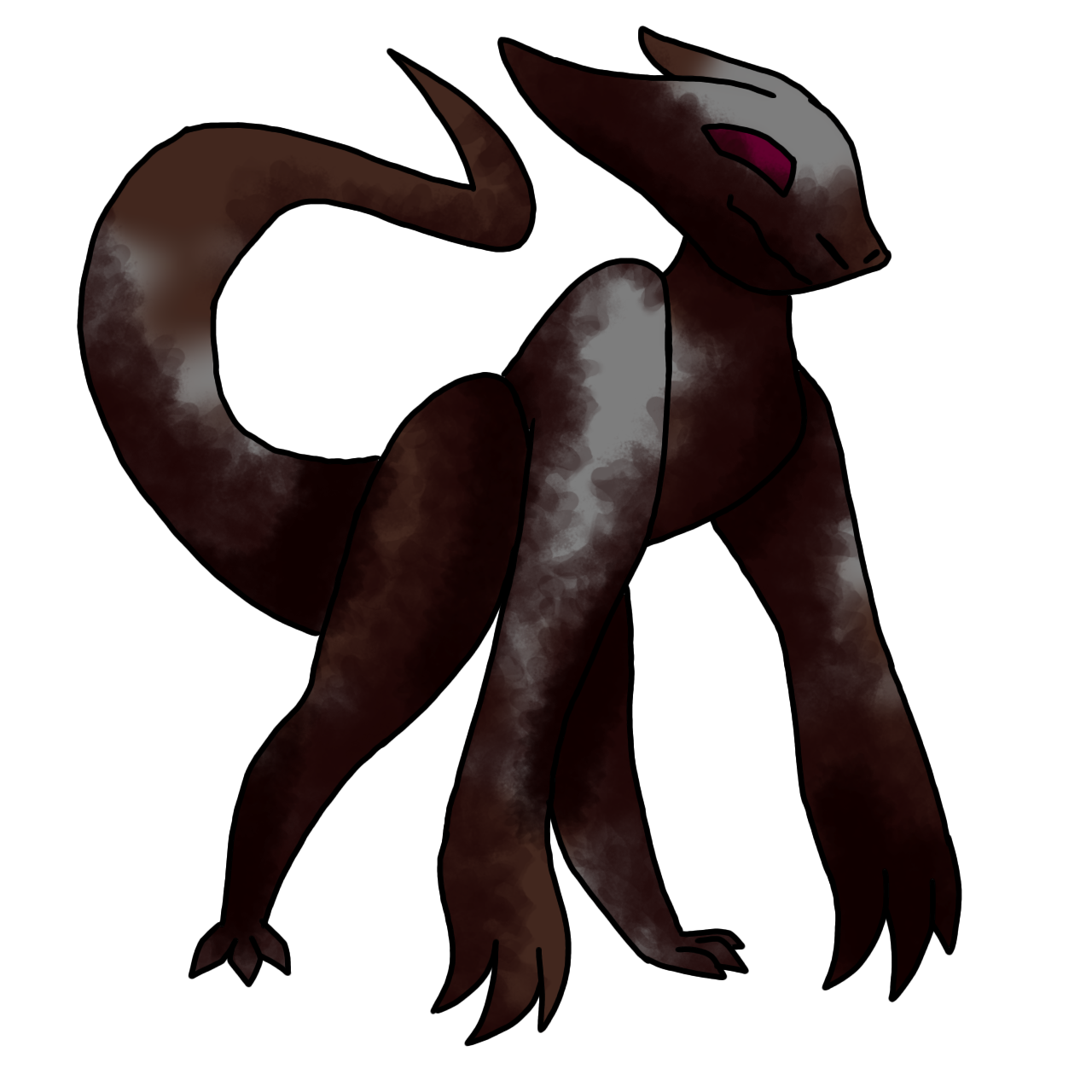 Monster thing by aluminumwaterbottle on DeviantArt