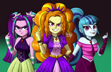 The Dazzlings: FUCK YOU RAINBOOMS!