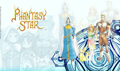 Phantasy Star - Wallpaper Design