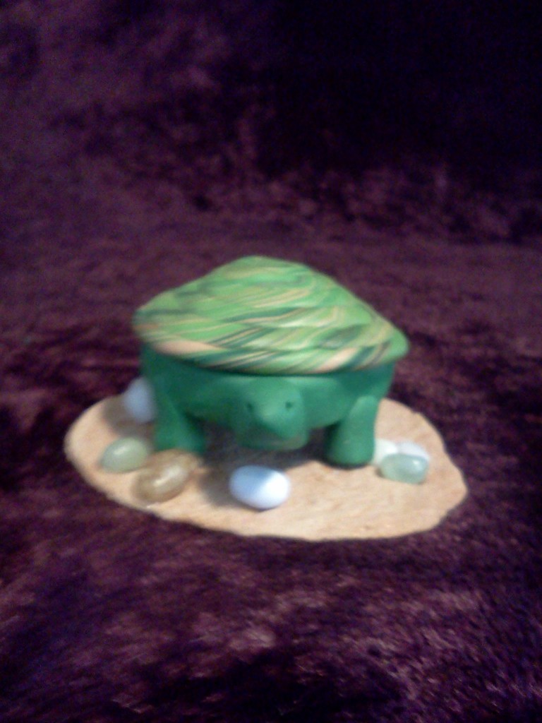 Turtle jewelry box