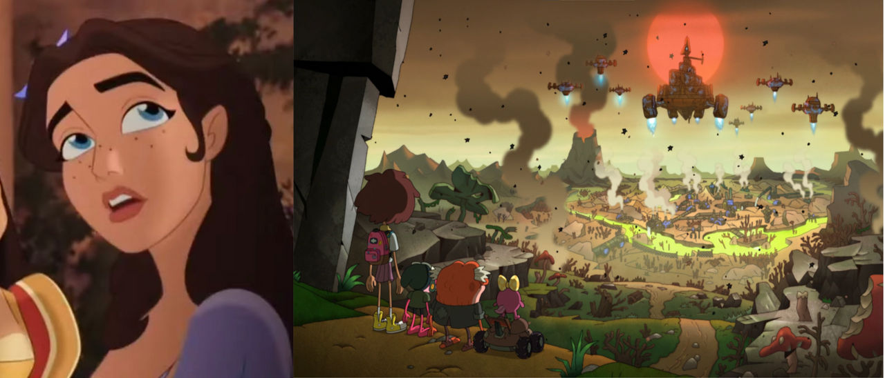 Frobots Army Of Frobots Attacking Amphibia Shocks Morgan by KayloshiWarrior on ...