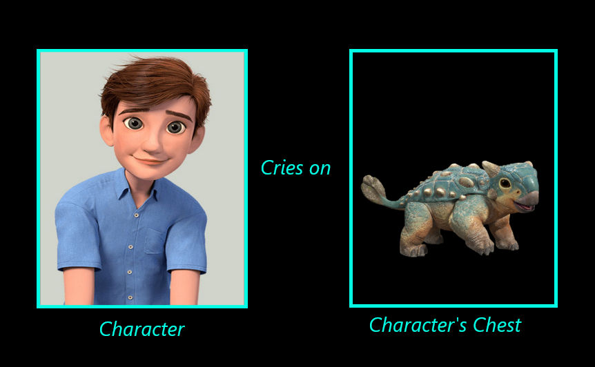 Ben Pincus Cries On Bumpy's Chest by KayloshiWarrior on DeviantArt