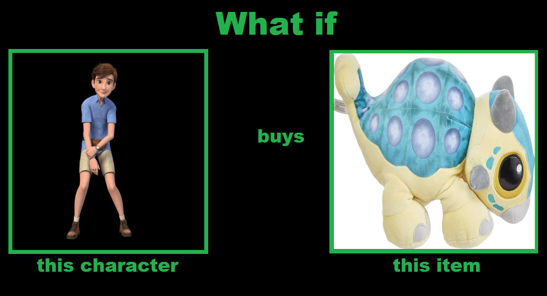 What If Ben Pincus Buys Bumpy Plush? by KayloshiWarrior on DeviantArt