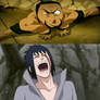 Sasuke Laughs At The Boulder