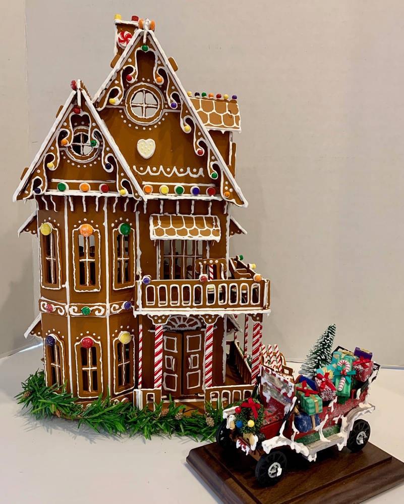 Victorian House and Auto (Faux Gingerbread) by dmorehead on DeviantArt victorian-house-and-auto-faux-gingerbread-by-dmorehead-on-deviantart