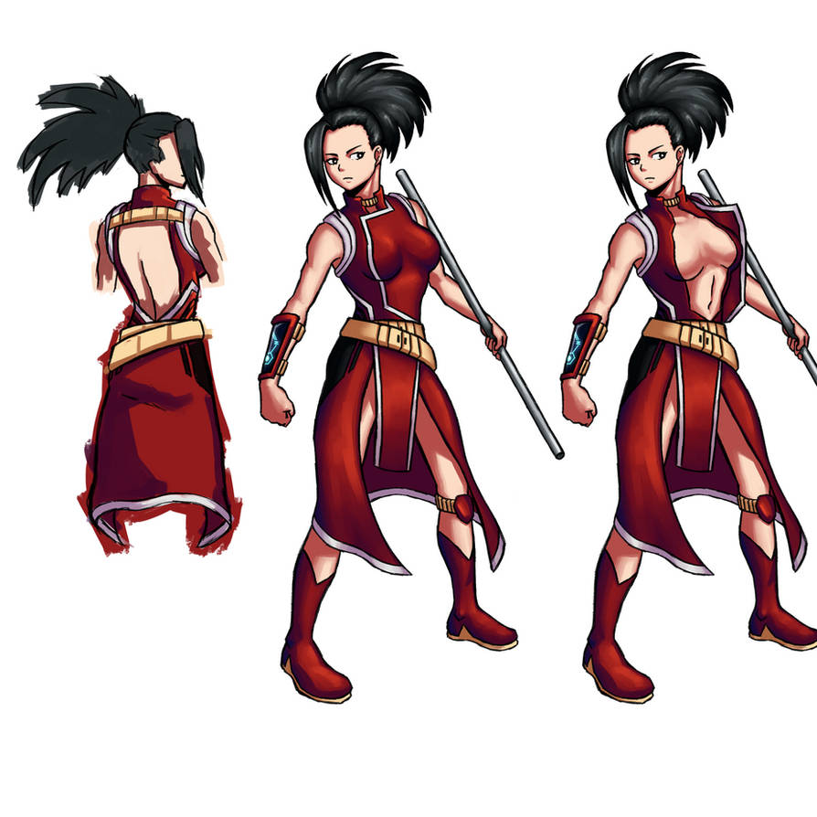 Momo Yaoyorozu Hero Costume Redesign by RCarloB on DeviantArt