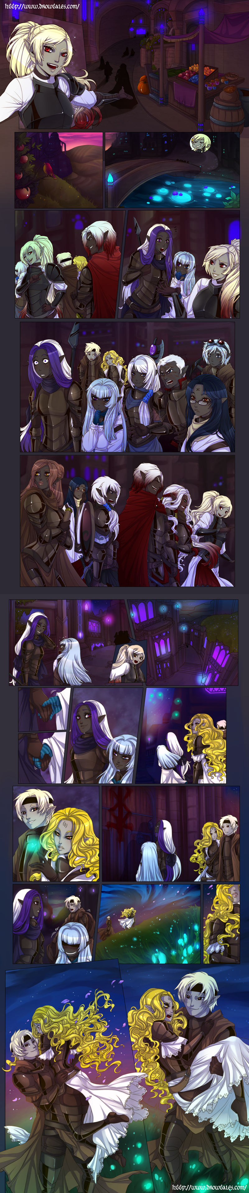 Drowtales Comic Commission page 1-2