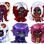 Drowtales pixel icons