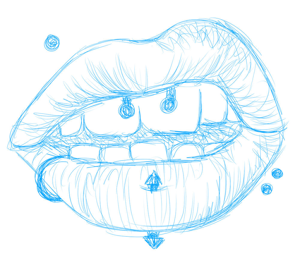Piercing Draw Simple Piercings! (Sketch) by Rikkelkp on DeviantArt