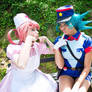 Nurse Joy and Officer Jenny