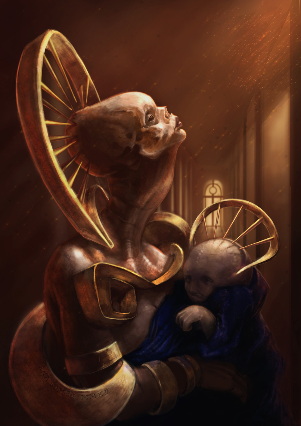 Lady Virgin Mary by Whiteparasite