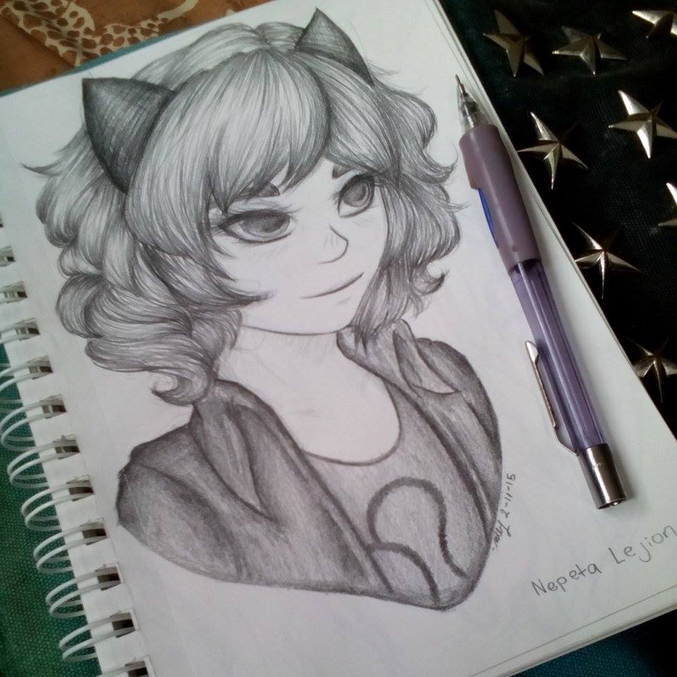 School Doodle: Nepeta