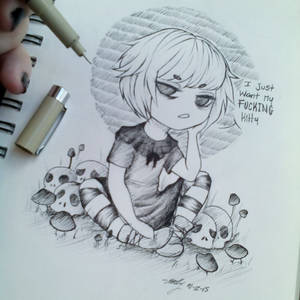 INKtober 12- Fran bow