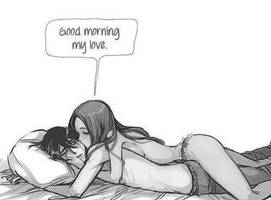 Good morning my love .