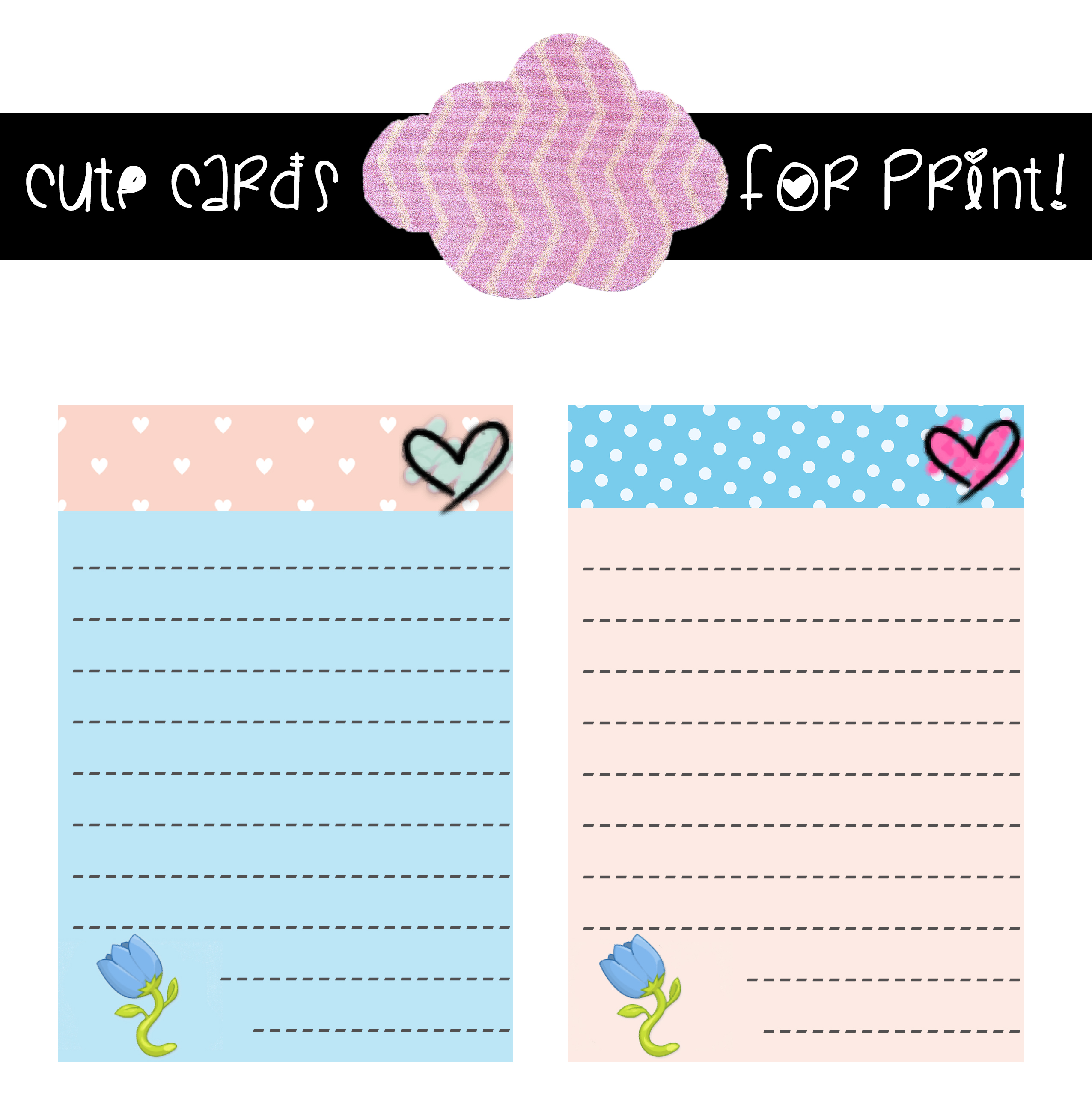 FREE custom cute cards