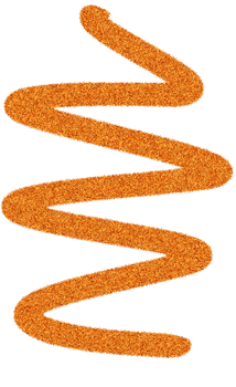 Orange Swirl PNG