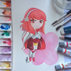 Sakura in watercolors