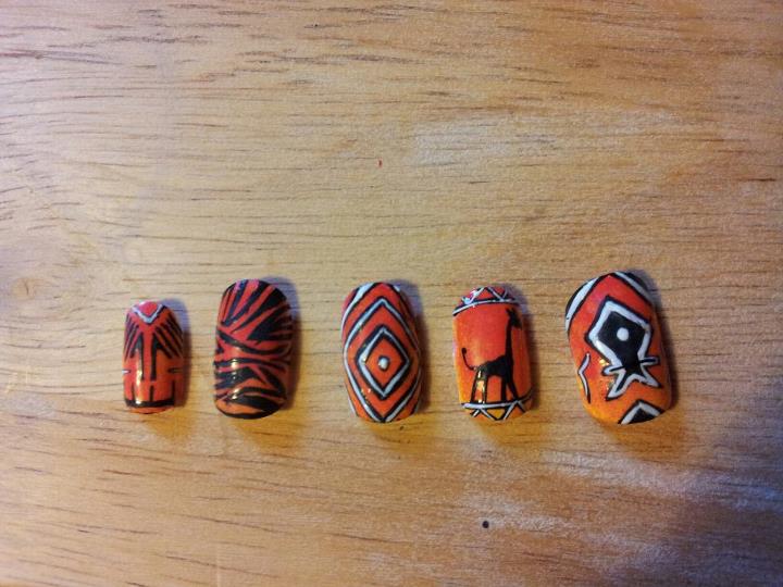 Aboriginal Nail Art