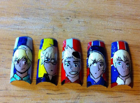 Hetalia: Nordic Nail Art