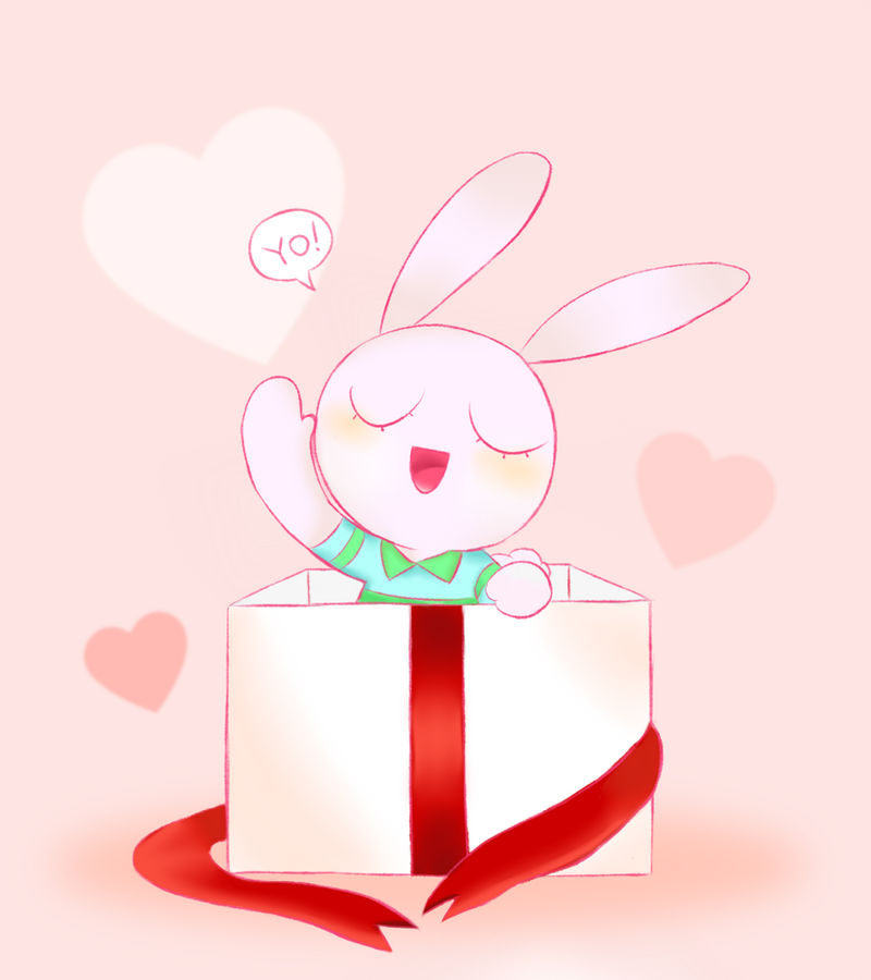 Talking Rabbit Deviantart Rabbit Character by pilotcat12 on DeviantArt