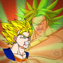 Vegetto vs Brolly