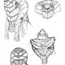 Concept helmet serpent guard of Jaffa- full