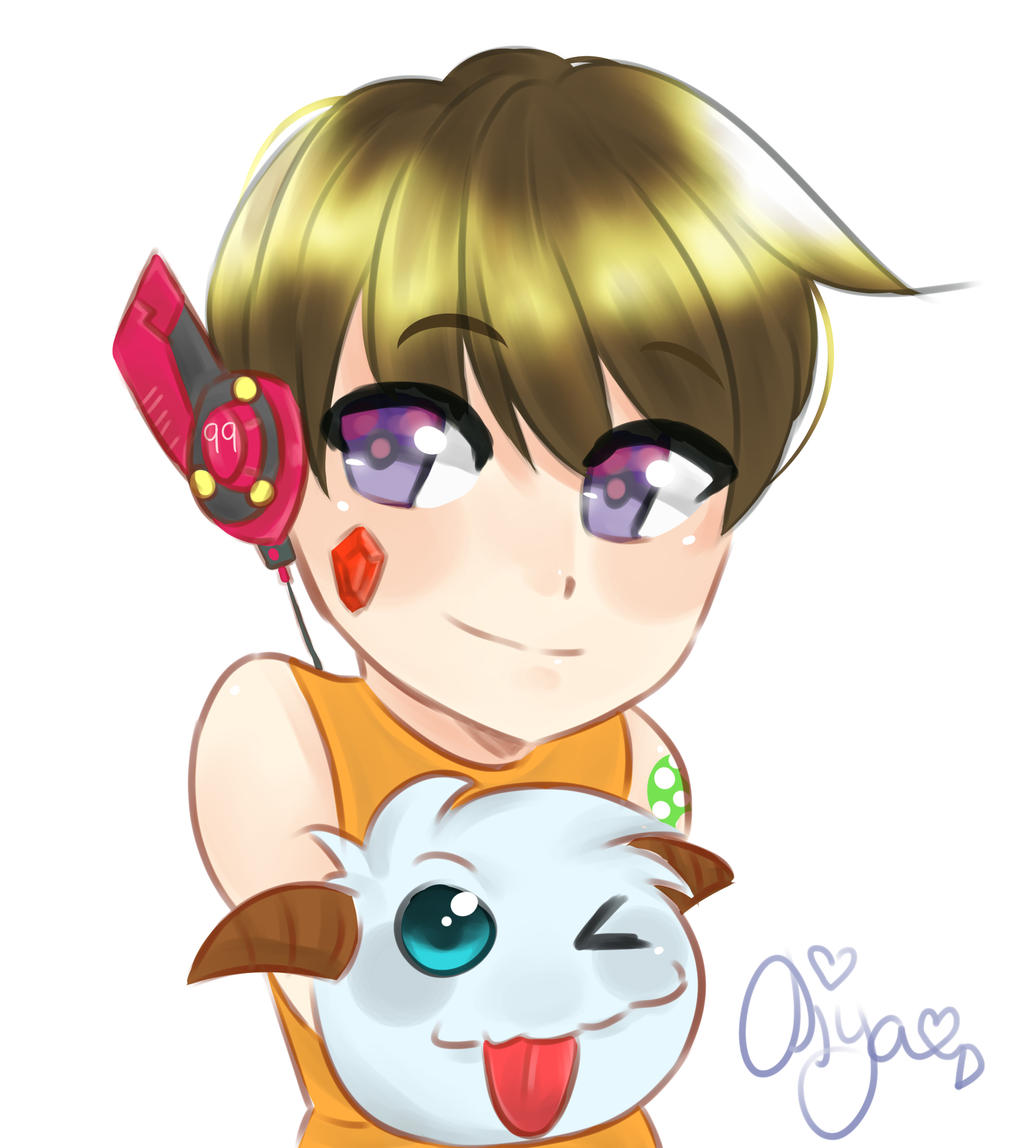 Chibi Gamer Boi by PandiKun on DeviantArt