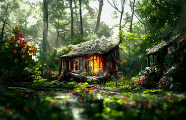 Cottage in the woods